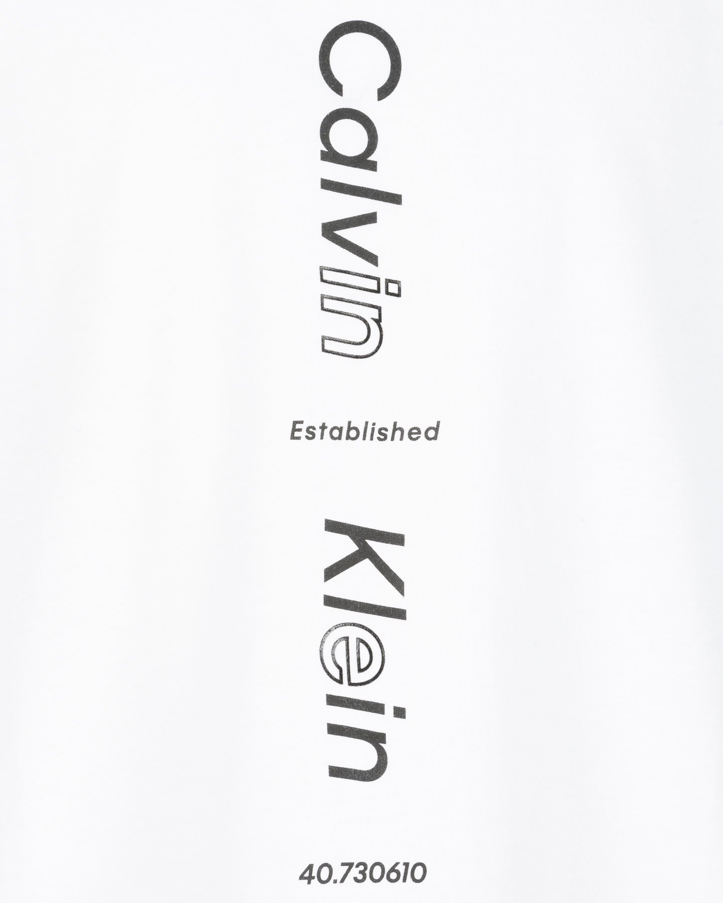 T-shirt CALVIN KLEIN JEANS MAXI LOGO JR - Bianco - 2 | Cisalfa Sport